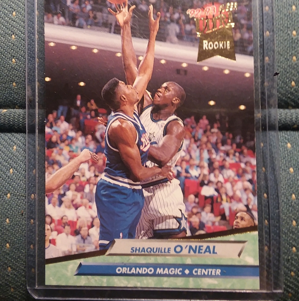 Shaq Fleer Ultra rookie card